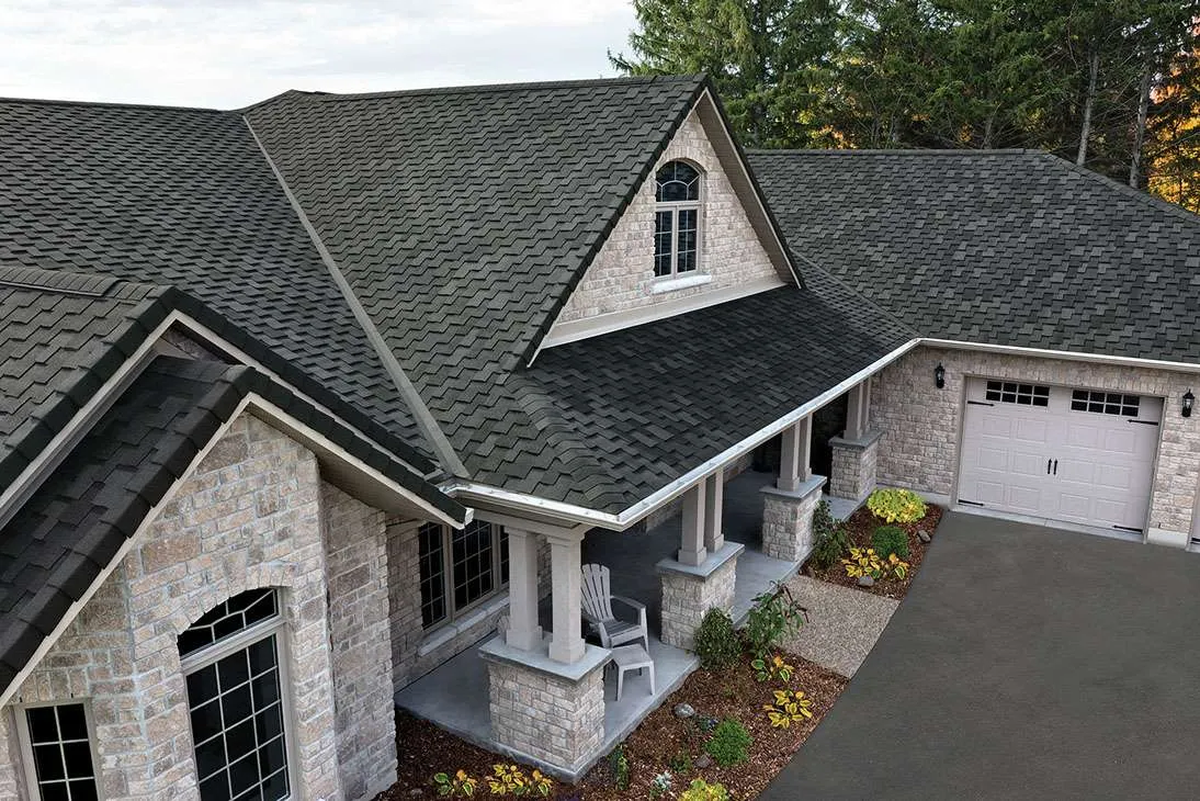 Architectural shake roof installation by COPA Homes